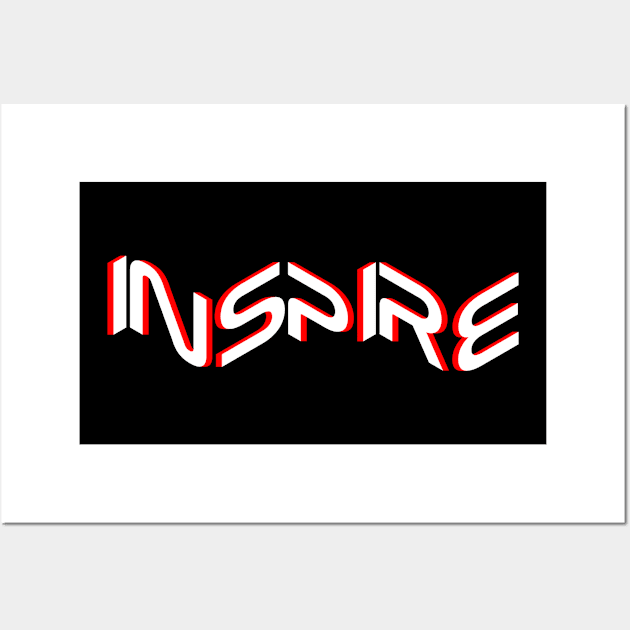 Inspire - 03 Wall Art by SanTees